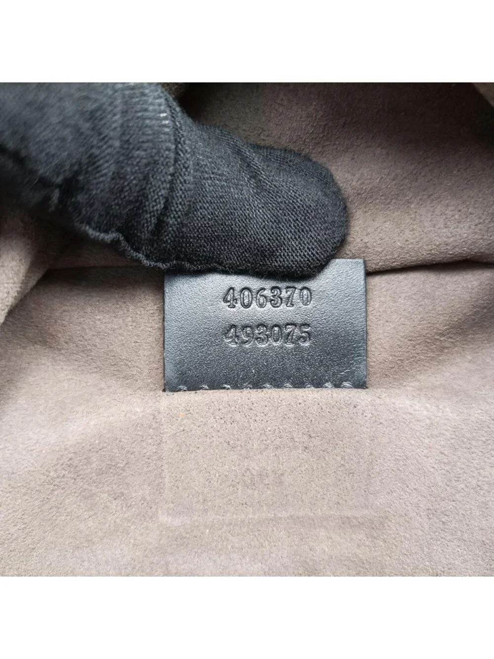 Gucci GG Blooms Black Beige Multi Leather Backpack